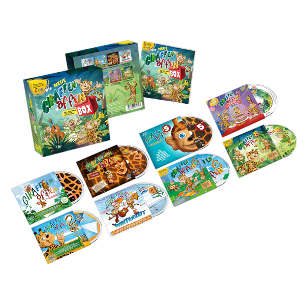 Giraffenaffen - Die neue Giraffenaffen Box (8CD-Box)
