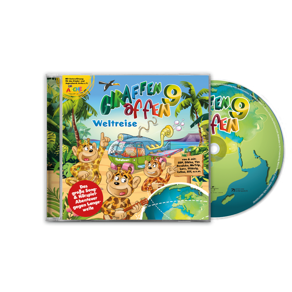 Giraffenaffen - Giraffenaffen 9 - Weltreise (CD)