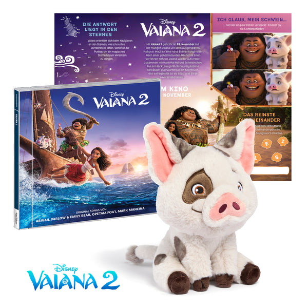 Various Artists - Vaiana 2 (Soundtrack Fan Bundle mit Soundtrack CD, Pua und Activity Card)