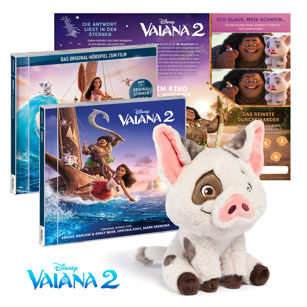 Various Artists - Vaiana 2 (Super Fan Bundle mit Soundtrack, Hörspiel, Pua und Activity Card)