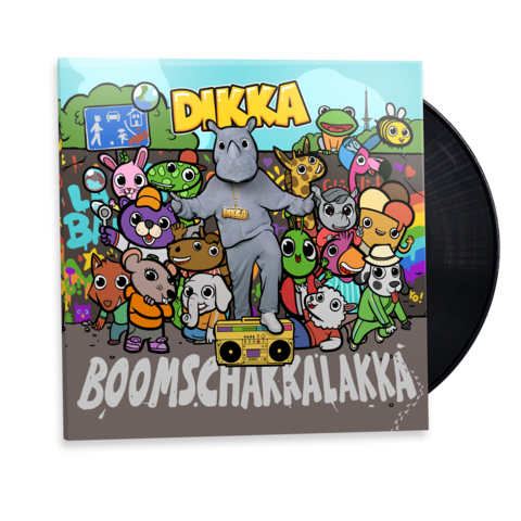 Boom Schakkalakka by DIKKA - 1LP black - shop now at Karussell store