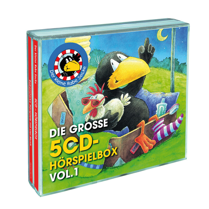 Die große 5-CD Hörspielbox Vol. 1 by Der kleine Rabe Socke - CD Hörspielbox - shop now at Karussell store