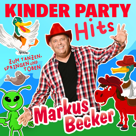 Kinder Party Hits zum Tanzen, Springen und Toben von Markus Becker - CD jetzt im Karussell Store