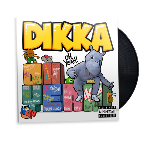 Oh Yeah! by DIKKA - 1LP black - shop now at Karussell store