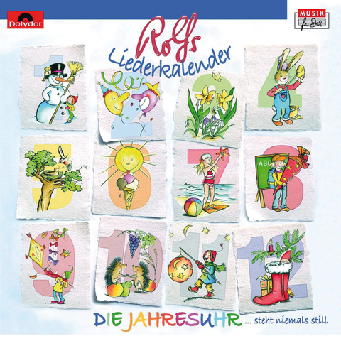 Rolfs Liederkalender / Die Jahresuhr von Rolf Zuckowski und Seine Freunde - CD jetzt im Karussell Store