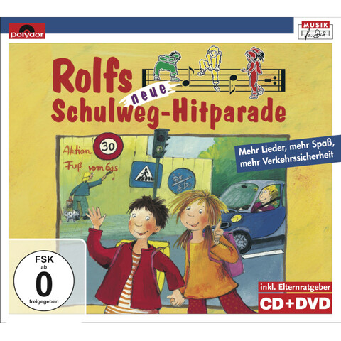 Rolfs neue Schulweg-Hitparade von Rolf Zuckowski und Seine Freunde - CD + DVD jetzt im Karussell Store