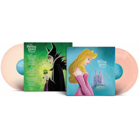 Music from Sleeping Beauty by Disney / Various Artists - 1LP (White & peach pink A Side/B Side effect) - shop now at Karussell store