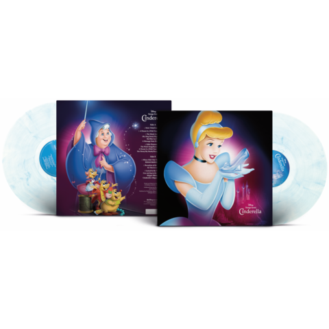 Songs from Cinderella by Disney / Various Artists - 1LP (Transparent with blue marble effect) - shop now at Karussell store