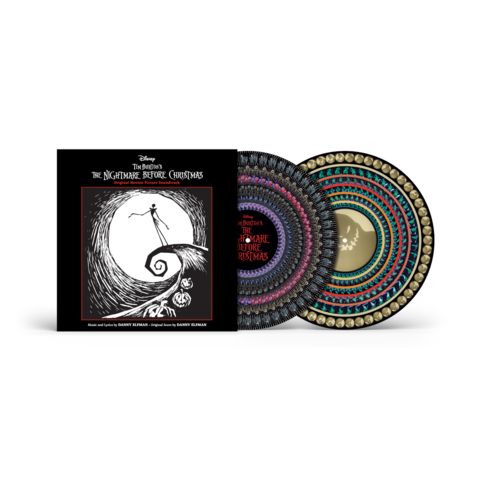 The Nightmare Before Christmas by Original Soundtrack - 2LP (Zoetrope vinyl, gatefold sleeve) - shop now at Karussell store