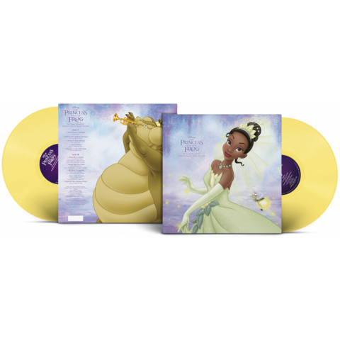 The Princess and the Frog: The Songs Soundtrack by Disney / Various Artists - 1LP (Solid colour lemon yellow vinyl) - shop now at Karussell store