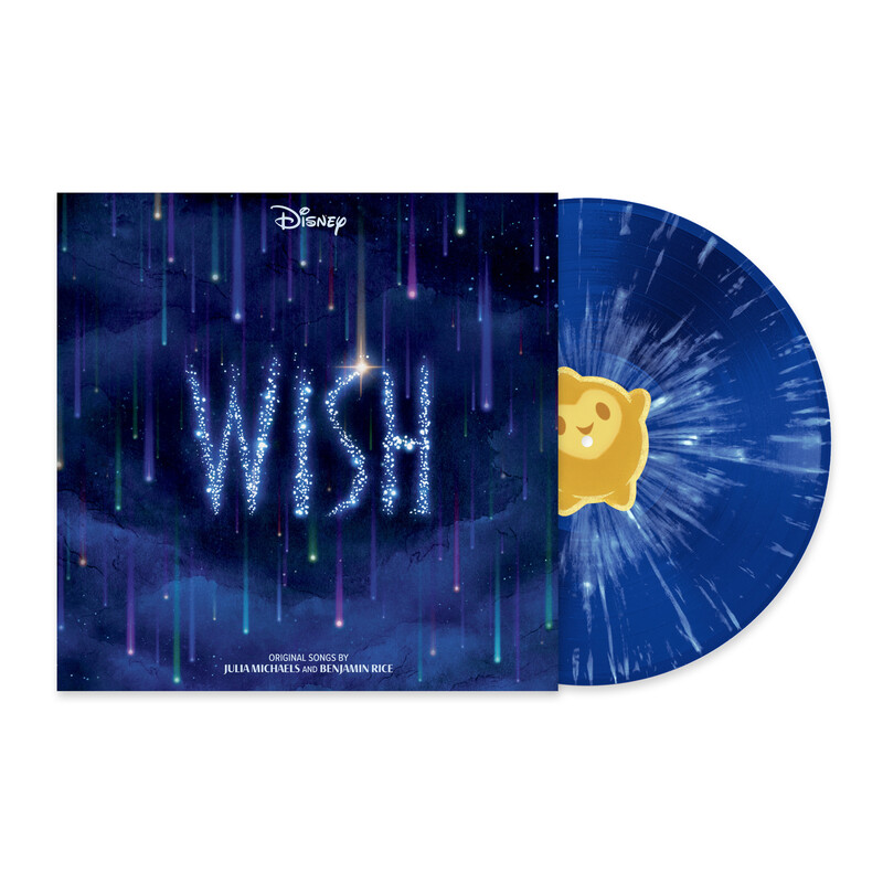 WISH - The Songs by Disney / O.S.T. - Ltd. Exclusive Coloured Vinyl (blue white with splatter) - shop now at Karussell store