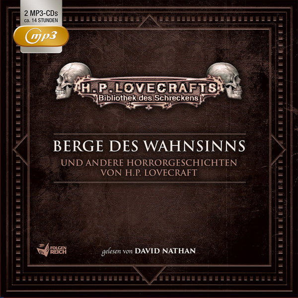 Bibliothek des Schreckens - H.P. Lovecraft - Berge des Wahnsinns u.a. Horrorgeschichten - Box 3 (CD Box)