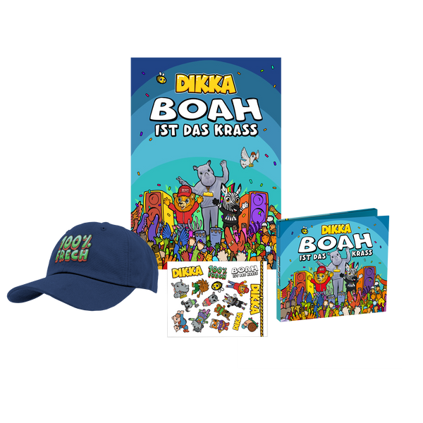 DIKKA - BOAH IST DAS KRASS Fan Bundle (CD Bundle)