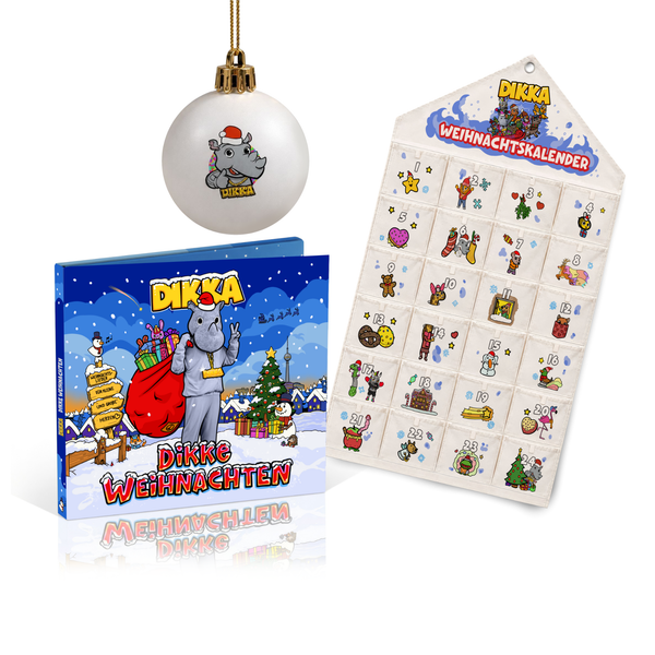 DIKKA - DIKKE Weihnachten (CD + Adventskalender )