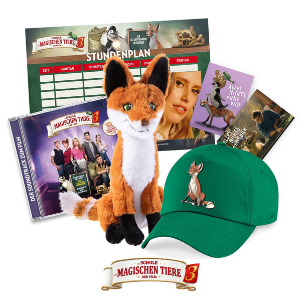 Die Schule der magischen Tiere - Die Schule der magischen Tiere 3 - Soundtrack zum Film (CD Bundle mit Rabbat Plüschtier & Cap)
