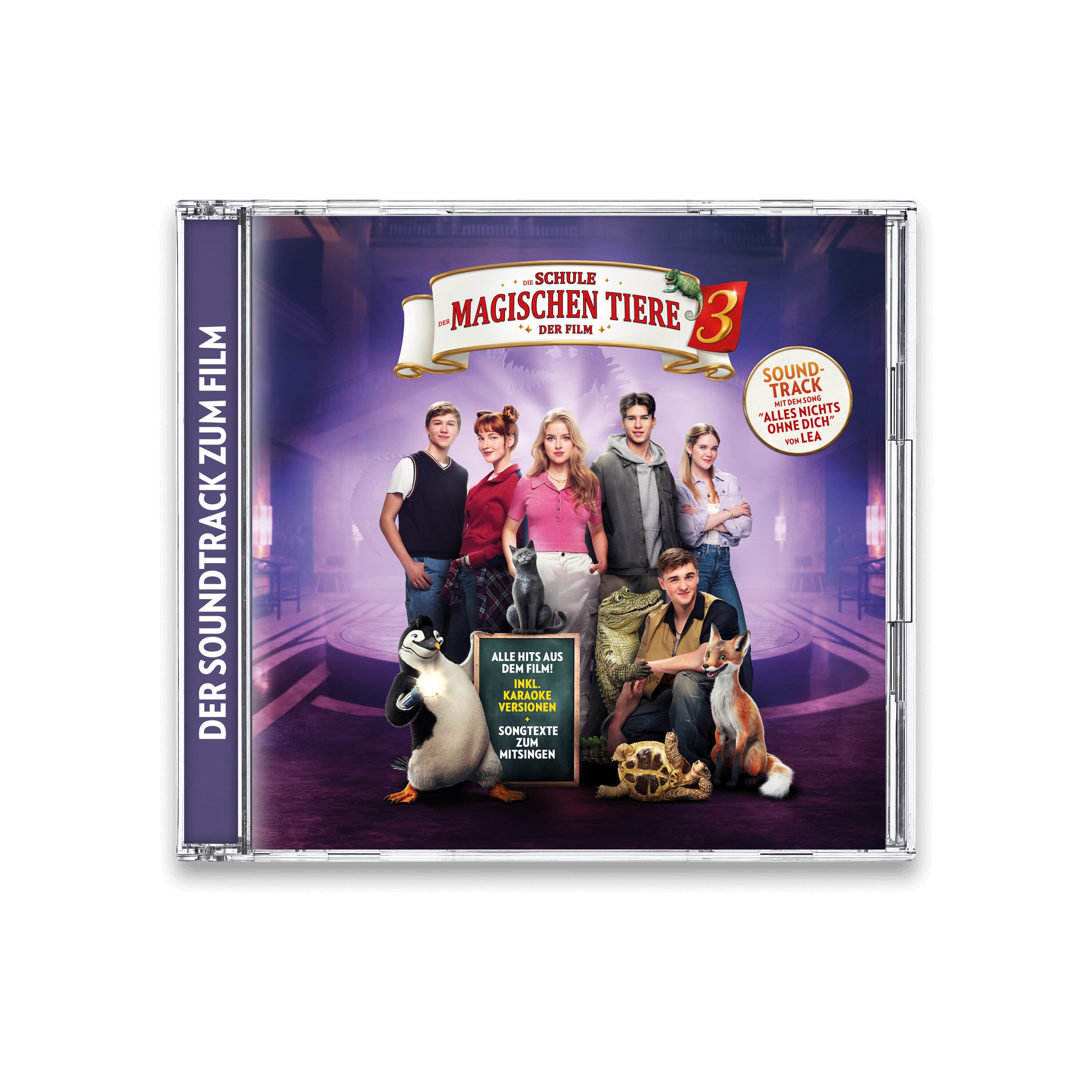 Die Schule der magischen Tiere Die Schule der magischen Tiere 3 - Soundtrack zum Film CD Bundle mit Rabbat Plüschtier 395540
