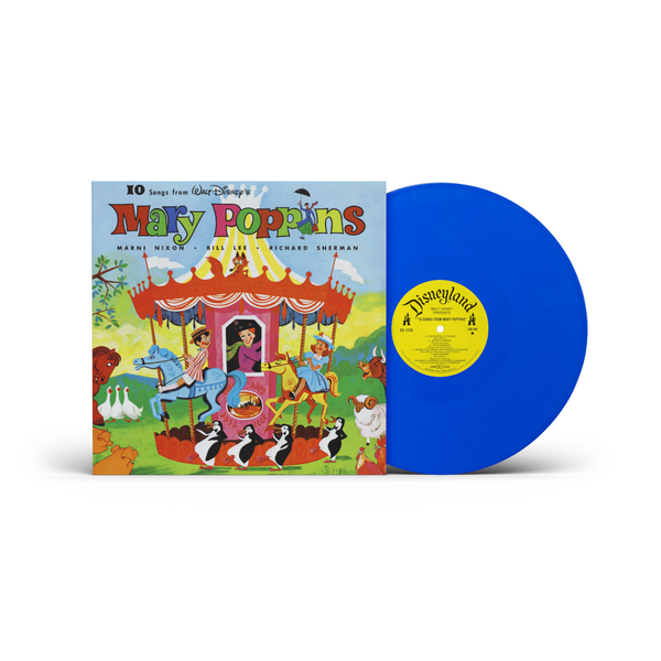 Various Artists - 10 Songs from Mary Poppins (LP - Blue Coloured Vinyl)