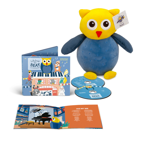 Eule findet den Beat - Eule findet den Beat 4 - mit Instrumenten (CD-Bundle)