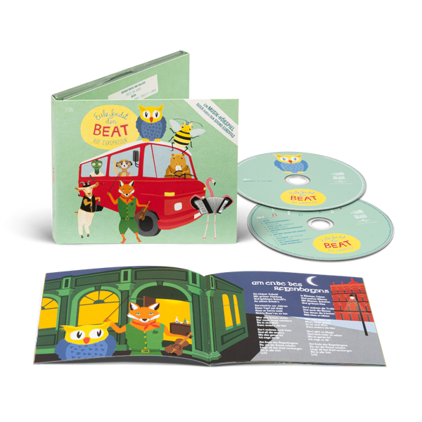 Eule findet den Beat - Eule findet den Beat 2 - Auf Europatour (Musik-Hörspiel) (CD)