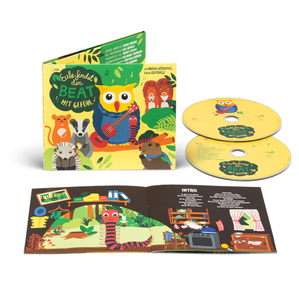 Eule findet den Beat - Eule findet den Beat 3 - mit Gefühl (Musik-Hörspiel) (CD)
