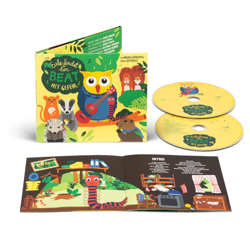 Eule findet den Beat Eule findet den Beat 3 - mit Gefühl (Musik-Hörspiel) CD 290530