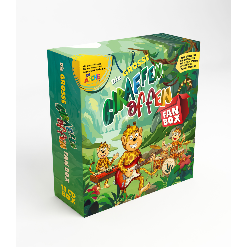 Giraffenaffen Die Große Giraffenaffen Fan Box 11CD 460303