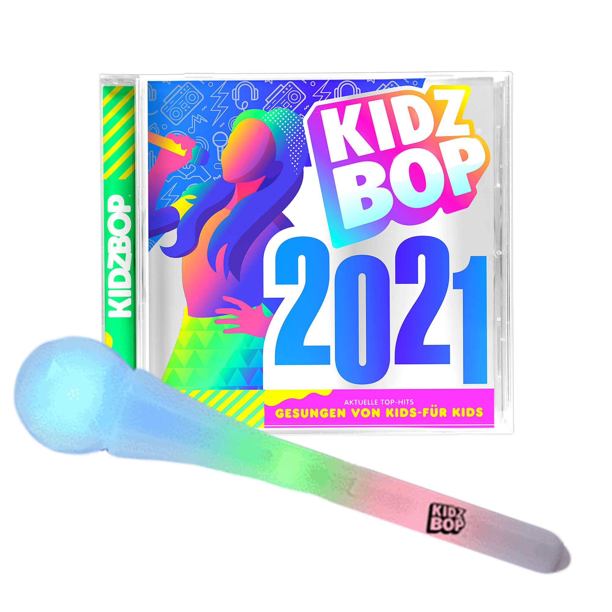 KIDZ BOP 2021 (Ltd. Bundle CD + Light Up Toy Microphone)