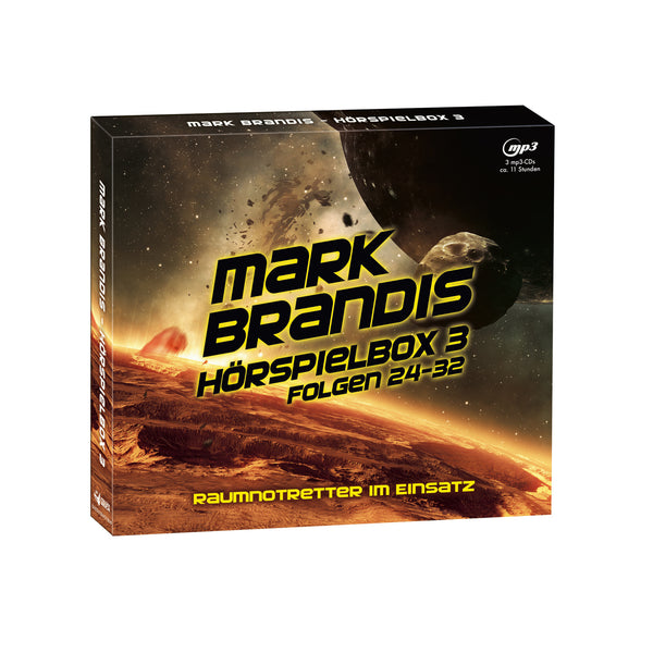 Mark Brandis - Hörspielbox 3 - Raumnotretter im Einsatz (CD Box)