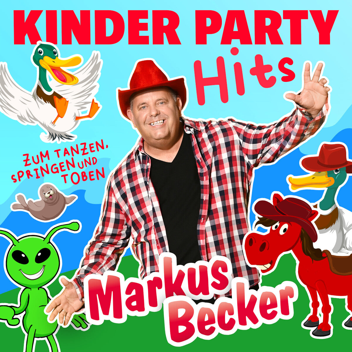 Kinder Party Hits zum Tanzen, Springen und Toben