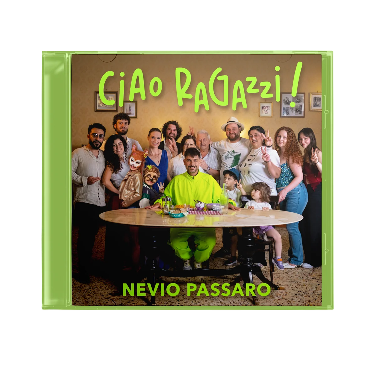 Nevio Passaro Ciao ragazzi! CD + Signed Artcard + Cap 459931