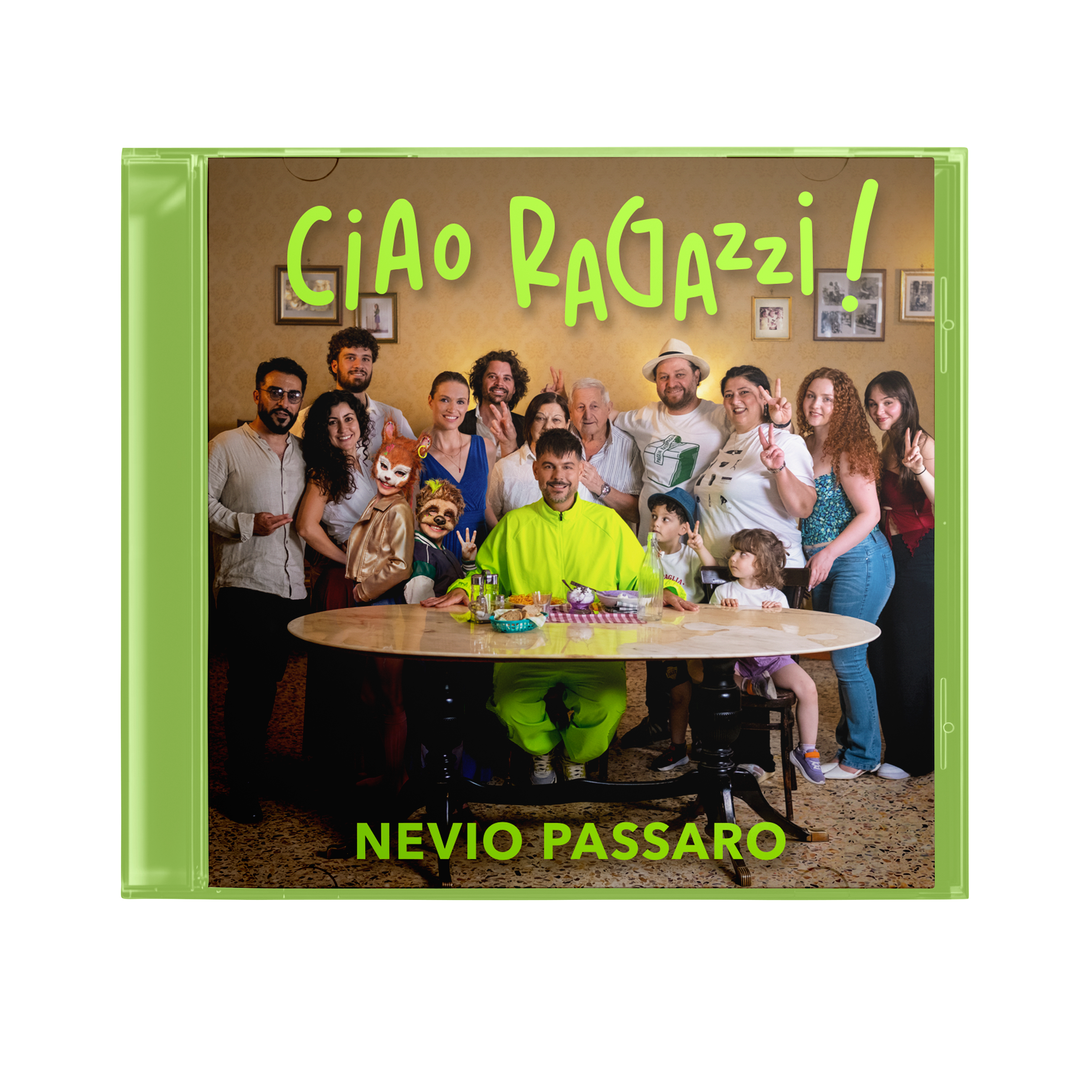 Nevio   Ciao ragazzi!   CD + Signed Artcard + Fruit Shaker  454333