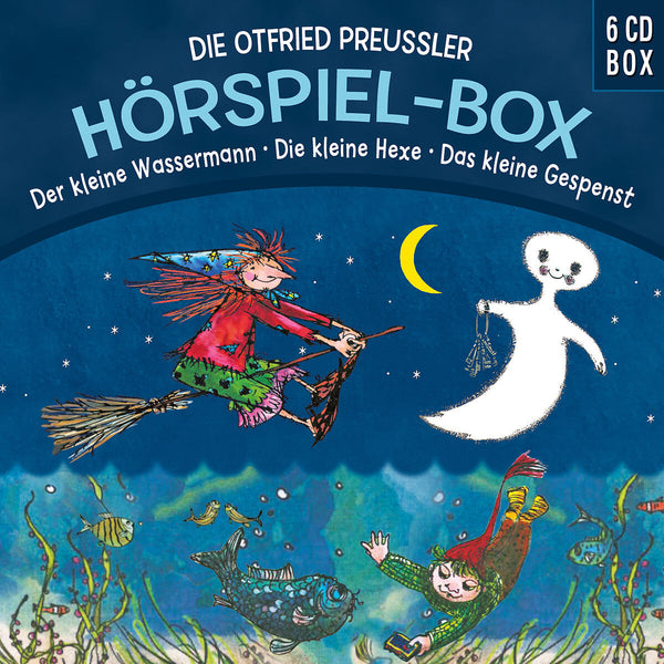 Otfried Preußler - Die Otfried-Preußler-Hörspielbox (Hexe/Gespenst/Wassermann) (6CD)