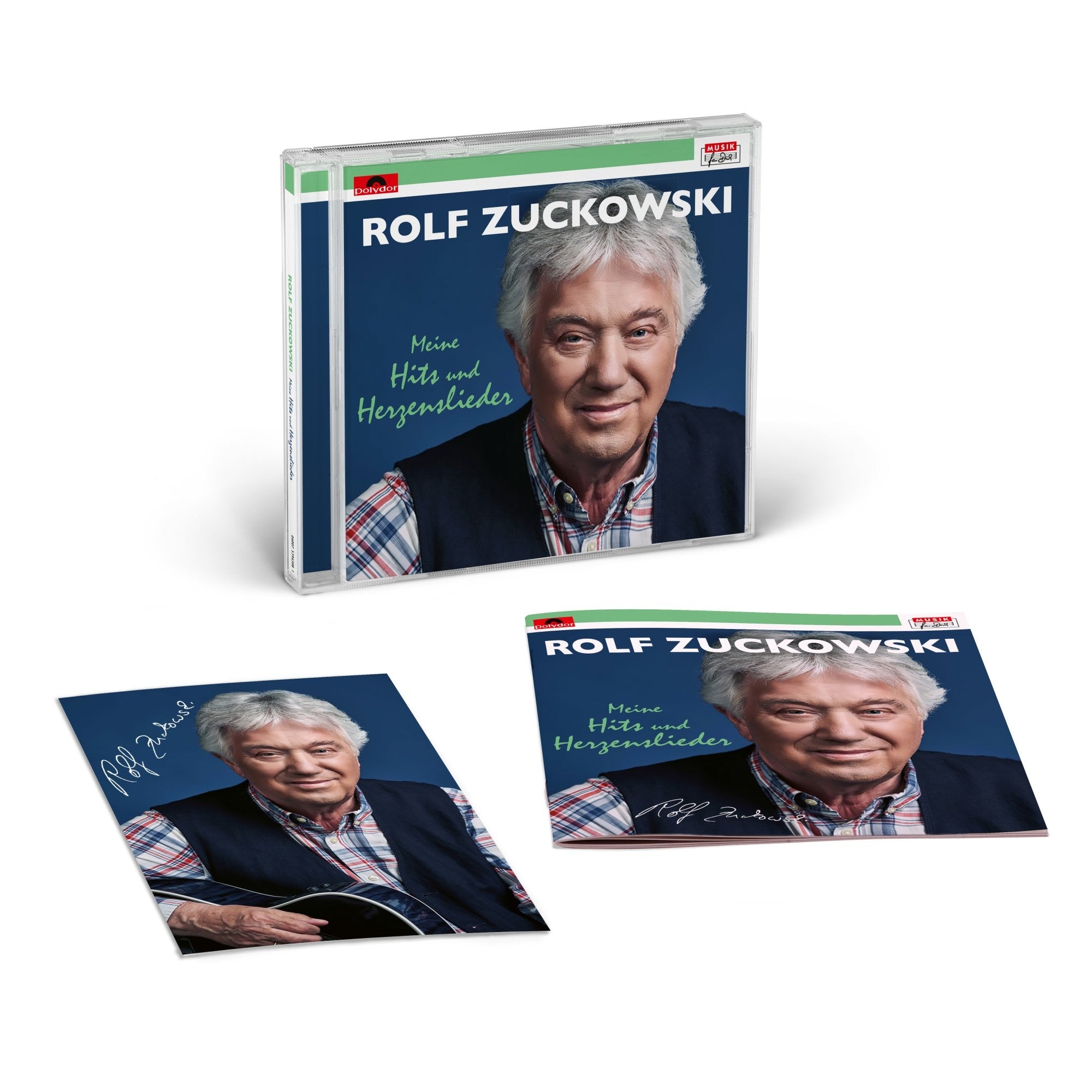 Rolf Zuckowski und Seine Freunde Meine Hits und Herzenslieder Signierte Best of 2CD mit Autogrammkarte 416484