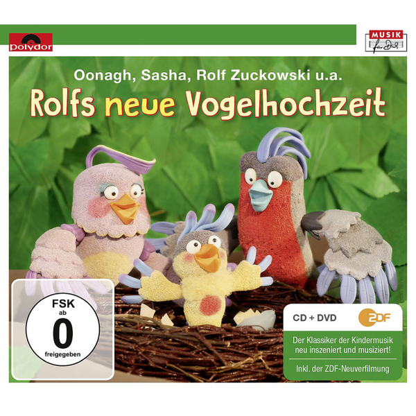 Rolf Zuckowski und Seine Freunde - Rolfs Neue Vogelhochzeit (CD - DVD)