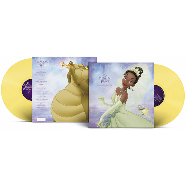 Disney / Various Artists - The Princess and the Frog: The Songs Soundtrack ( 1LP (Solid colour lemon yellow vinyl))