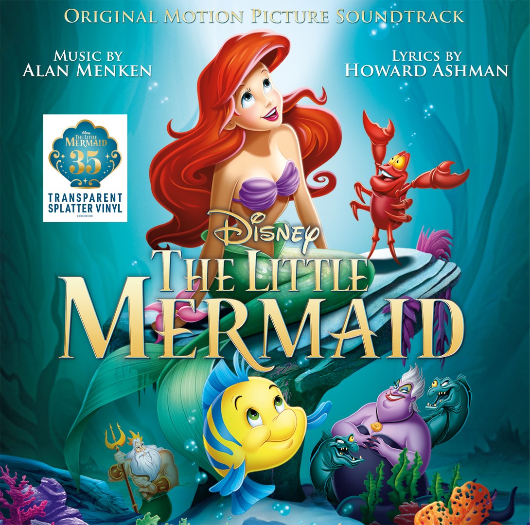 Various Artists The Little Mermaid (35th Anniversary Edition) LP - transparent splatter vinyl 369104