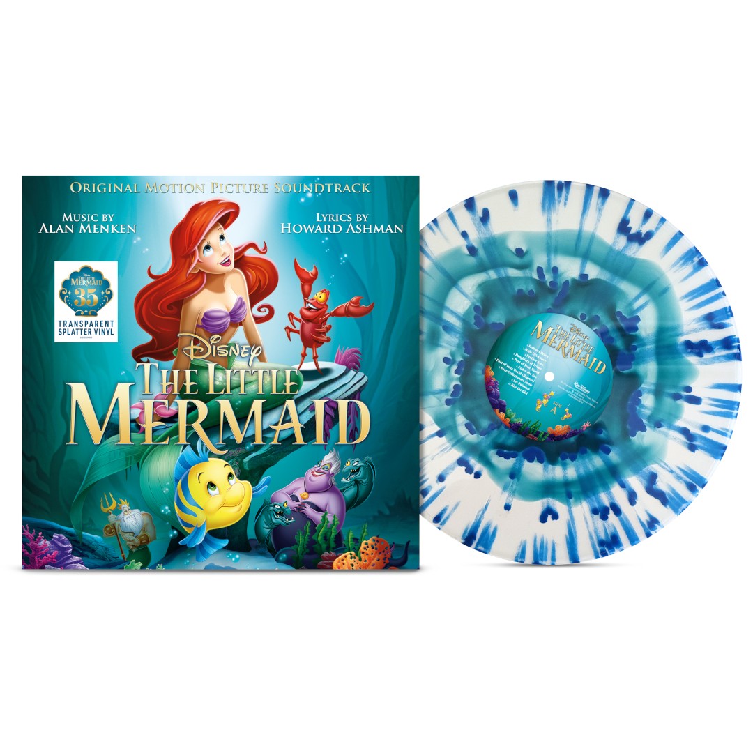 Various Artists The Little Mermaid (35th Anniversary Edition) LP - transparent splatter vinyl 369101