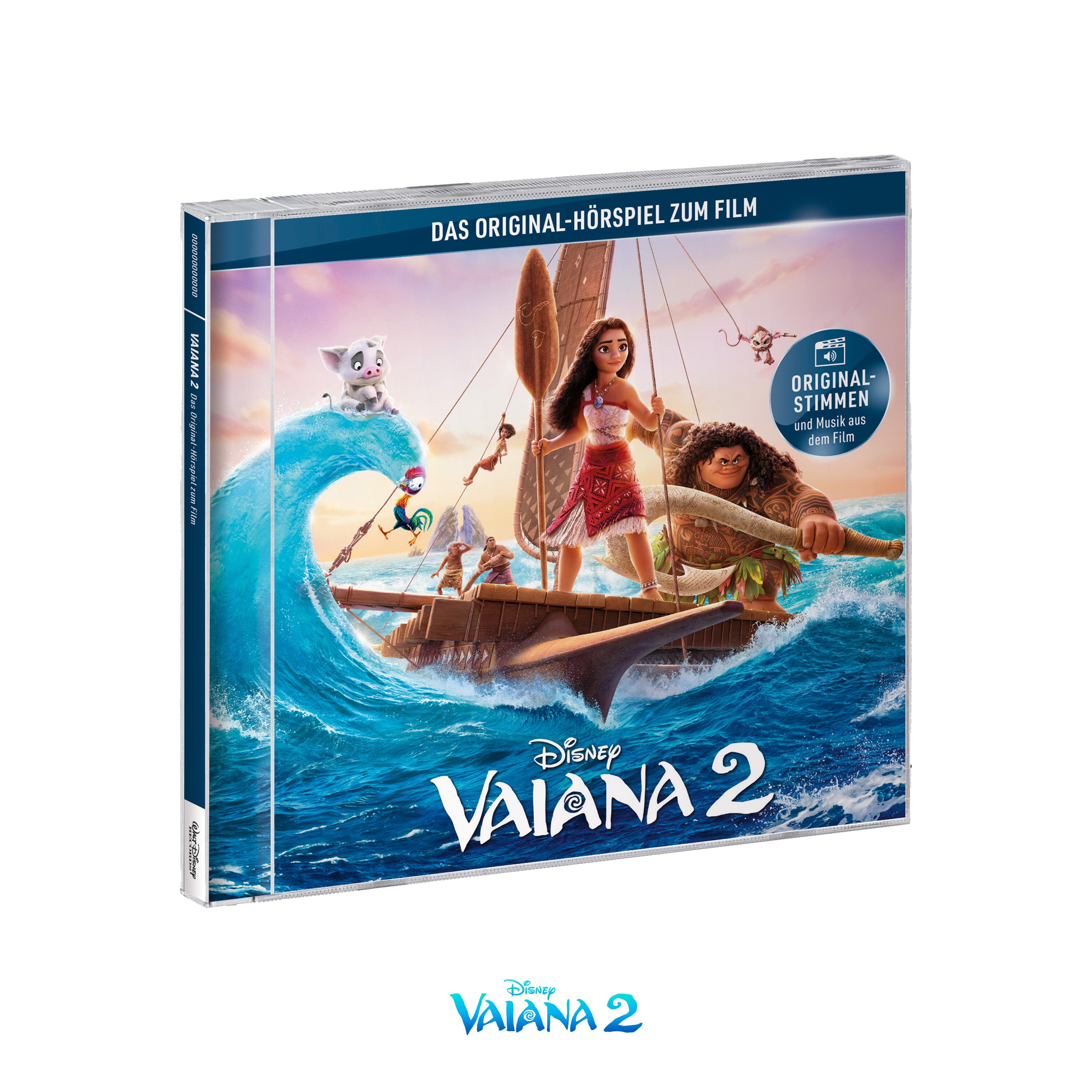 Various Artists Vaiana 2 Hörspiel Fan Bundle mit Hörspiel CD, Pua und Activity Card 399673